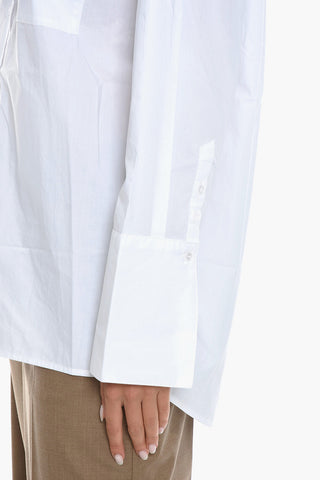 Cotton HENRICH Oversized Shirt with Breast Pocket