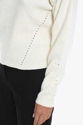 Cotton and Wool Ribbed ERIN Sweater