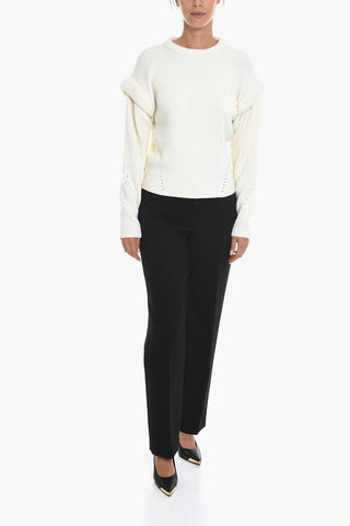 Cotton and Wool Ribbed ERIN Sweater