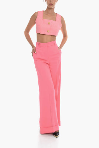 COUTURE! Cuffed Palazzo Pants