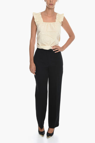 Pantaloni ELIA Straight Fit in Lana