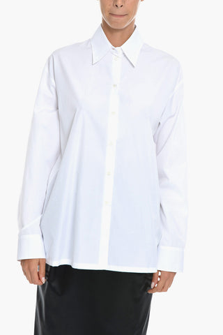 French Collar Long sleeved Shirt