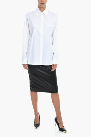 French Collar Long sleeved Shirt