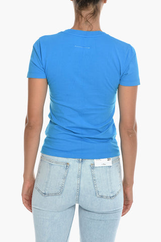 3-Piece Cotton T-Shirt Set with Crew and V Neck