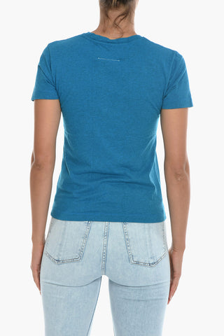 3-Piece Cotton T-Shirt Set with Crew and V Neck