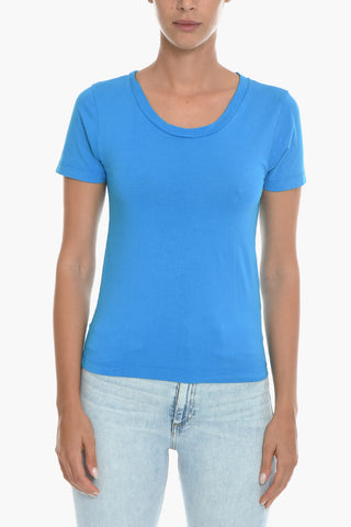 3-Piece Cotton T-Shirt Set with Crew and V Neck