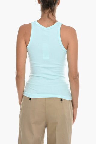 Solid Color Ribbed ALEXO Tank Top