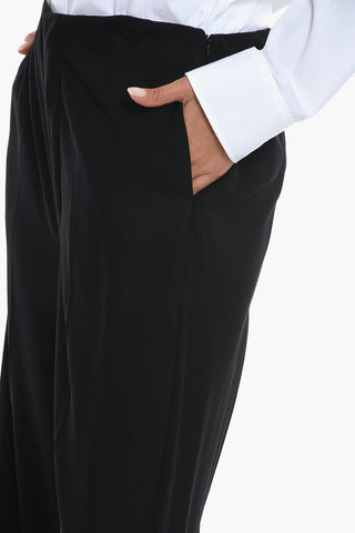 MM1 Side Zipped Palazzo Pants