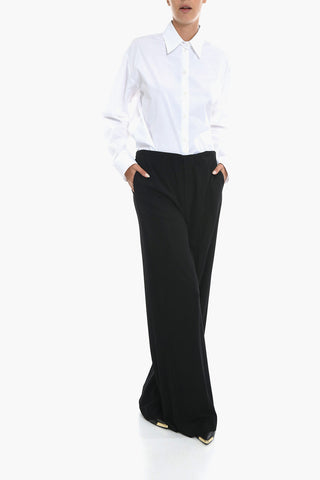 MM1 Side Zipped Palazzo Pants
