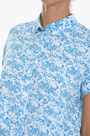 Zweifarbiges Bedrucktes Shirt MAJAN