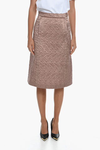 MM1 A-Line Quilted Skirt with Zip