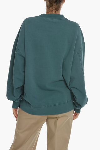 Brushed Cotton MEZZANINE OSLO Crew-neck Sweatshirt