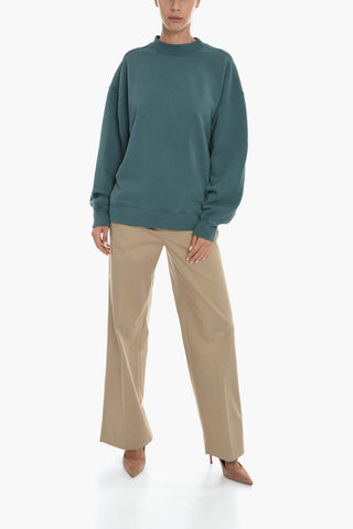 Brushed Cotton MEZZANINE OSLO Crew-neck Sweatshirt