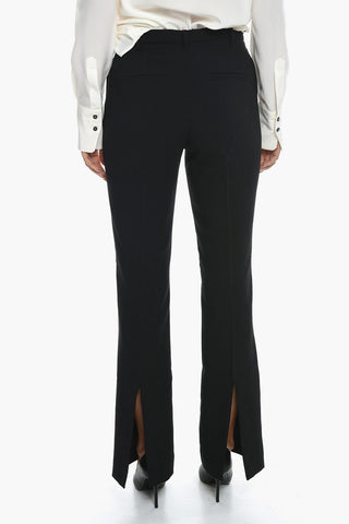 Single Pleated VALENTINA pants with Belt Loops