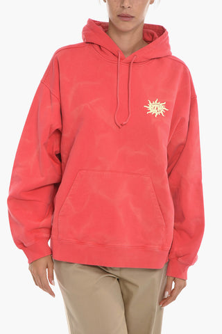 Back Printed Brushed Cotton RIVERS LOGOS Hoodie