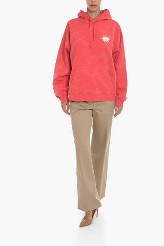 Back Printed Brushed Cotton RIVERS LOGOS Hoodie