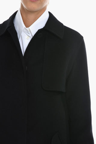 STUDIO Wool Blend FATA Coat with Trench Design