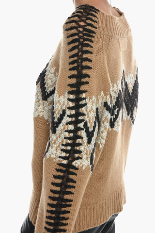 COURCHEVEL Cashmere Sweater with Crystals