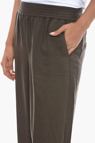 Straight Leg PINKY Pants with Drawstring Waist