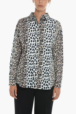 Animal Motif Oversized EMILY Shirt