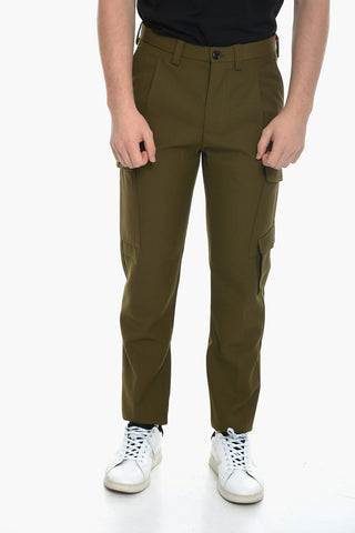 Twill Single Pleat P-RHEE Cargo Pants