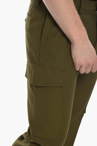 Twill Single Pleat P-RHEE Cargo Pants