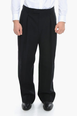 Pantaloni a Una Pince con Relaxed Fit