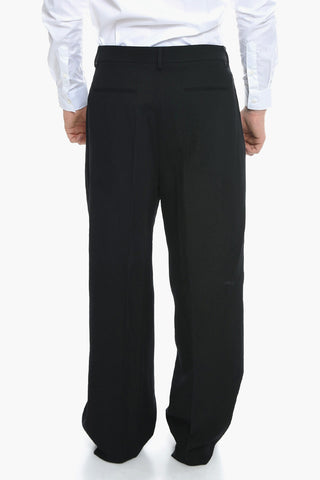Pantaloni a Una Pince con Relaxed Fit