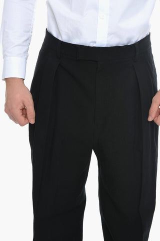 Pantaloni a Una Pince con Relaxed Fit