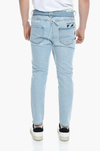 SLIM LOW CROTCH BLEACH MULTICOLOR BLEACH MULTICOLOR