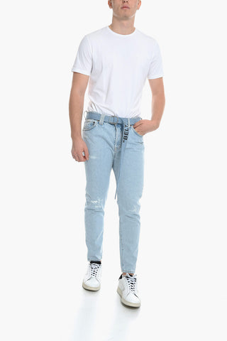 SLIM LOW CROTCH BLEACH MULTICOLOR BLEACH MULTICOLOR