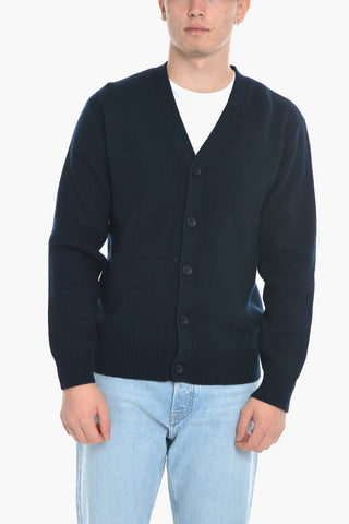 Cardigan JACKS In lana con Scollo a V