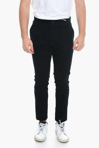 Ribbed-velour ANDY Straight-leg Pants