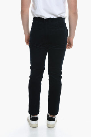 Ribbed-velour ANDY Straight-leg Pants
