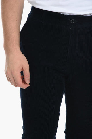 Ribbed-velour ANDY Straight-leg Pants