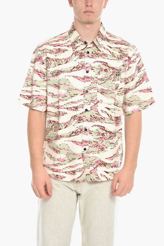 Short Sleeve S-UMBE Shirt with Breast Pocket