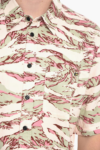 Short Sleeve S-UMBE Shirt with Breast Pocket