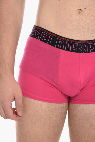 Logoed at the Waist UMBX-DAMIEN 3 Pairs of Boxers Set