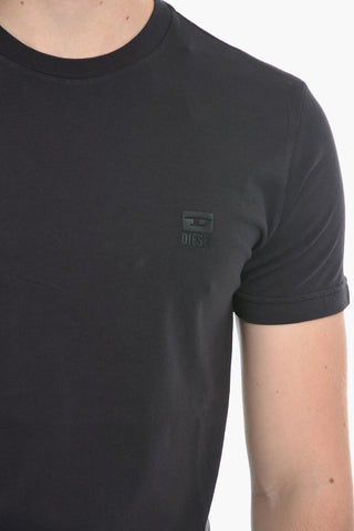 Solid Color T-DIEGOS-K31 Crew-neck T-Shirt