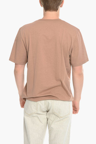 Solid Color HUGO Crew-neck T-Shirt