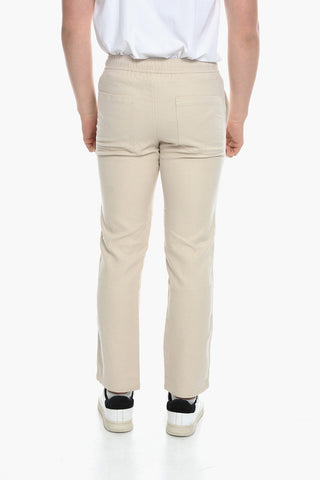 Hemp Blnd JABARI Pants with 4 jetted pocket