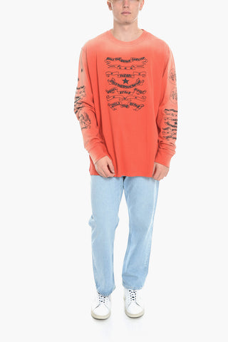 Shaded Effect Long Sleeve T-JUST-LS-E3 T-Shirt