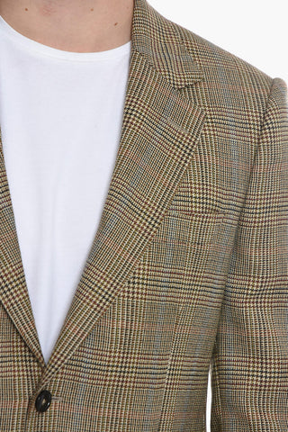 Lined Single Breasted Blazer With Flap Pockets