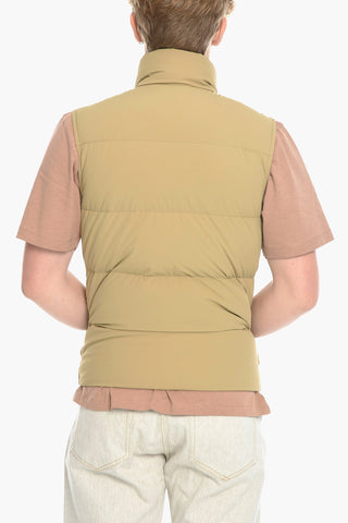 Sleeveless SIERRA SUPREME Down Jacket with Rubber Logo