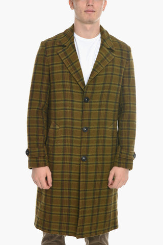 Unlined RAIN2 Coat with Check Pattern