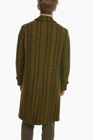 Unlined RAIN2 Coat with Check Pattern