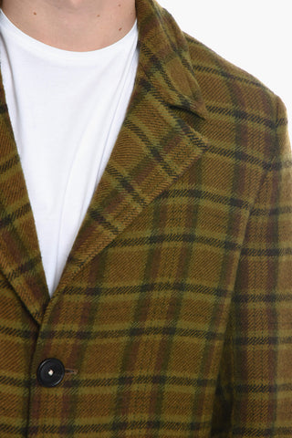 Unlined RAIN2 Coat with Check Pattern