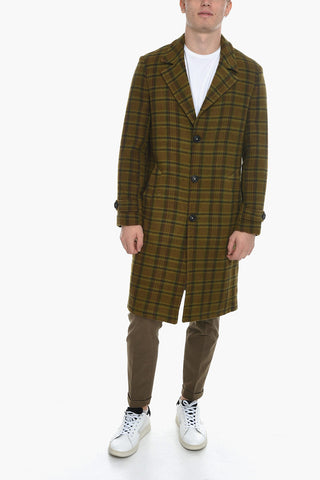 Unlined RAIN2 Coat with Check Pattern
