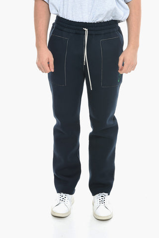 Reversible Casual Pants with Embroidery