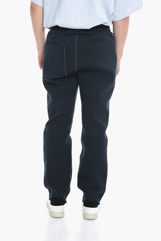 Reversible Casual Pants with Embroidery